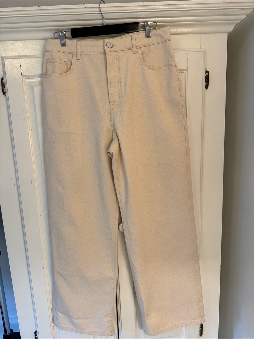 Rohe Off White Baggy Jeans - Never Worn